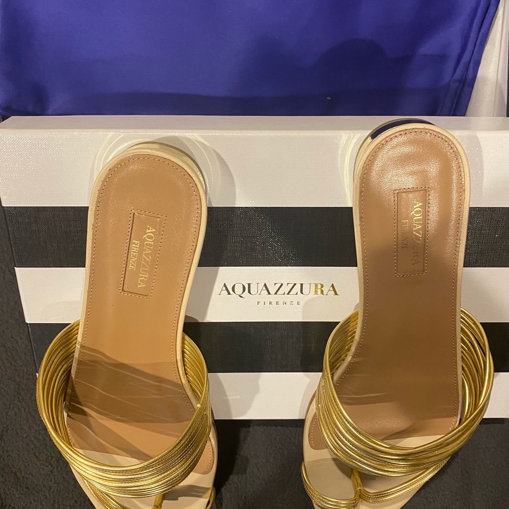 AQUAZZURA  NEW IN BOX SIZE 10.5 - Picture 3 of 12